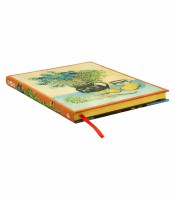 Carnet 175x230mm couverture rigide ligné nature morte 144p R.PB1335-9