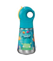 Gourde inox 350ml miniz bleu R.873001  XXX