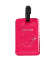Etiquette bagage Travel evasion PVC coloris assortis R.3135254568314