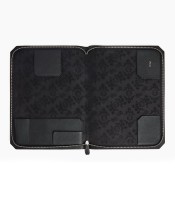 Pochette dragonne 23x17 cm cuir grainé naturel tan R.TACM3901Q71