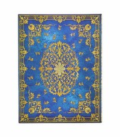 Carnet 175x230mm couverture rigide ligné ciel de soie 144p R.PB1341-0