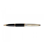 Stylo bille WATERMAN Carène Deluxe laqué noire  GT R.WMS0700000