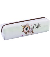 Fourre-tout 20x6.2x4.5cm licornes R.81062