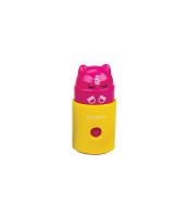 Gomme + taille-crayons 2en1 animaux coloris assortis R.81233