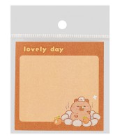 Note repositionnable 80x80 mm capybara coloris ass R.81275