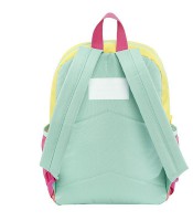 Sac à dos petit modèle Sunny days jaune/rose R.627367-33