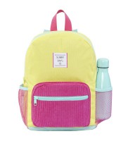Sac à dos petit modèle Sunny days jaune/rose R.627367-33