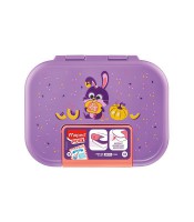 Boîte goûter miniz violet R.874102