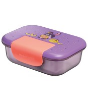 Boîte goûter miniz violet R.874102