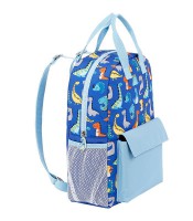 Sac à dos petit modèle Dinosaures baby wild bleu R.627310-33