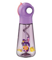 Gourde plastique 500ml miniz violet R.873102