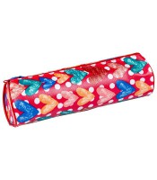 Fourre-tout 210x60x60 mm coeurs coloris assortis R.81078