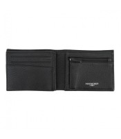 Portefeuille 12x9x2cm Chris horizontal cuir noir R.31603