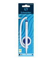 Stylo bille klick-fix + chainette bleu blister R.4120  