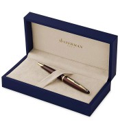 Stylo bille WATERMAN Carène ambre marine doré GT R.WMS0700940