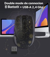 Souris sans fil bluetooth rechargeable TNB ASTRO EXCLUSIV