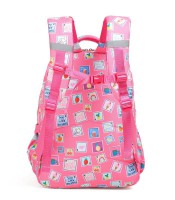 Sac à dos grand modèle globetrotter rose 3 compartiments R.LS02426