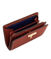 Portefeuille billets 13.5x9cm Gisèle zippé cc grainé R.TGIS3307ASS