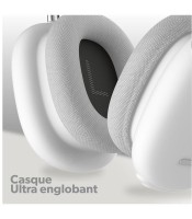 Casque sans fil Bounce Max-Blanc & Gris TNB Bluetooth