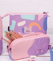 Fourre-tout plumier 5 compartiments fun animals R.081133FAPR