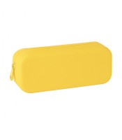 Fourre-tout rectangulaire en silicone fluo coloris assortis R.16300