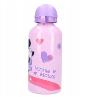 Gourde aluminium 500ml Minnie mouse let's eat R.799-00100-101