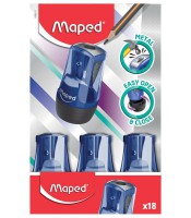 Taille-crayon 1 usage tonic métal réservoir bleu R.068511
