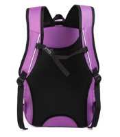 Sac à dos grand modèle the mag violet 3 compartiments R.LS27630