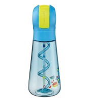 Gourde plastique 500ml miniz bleu  R.873101