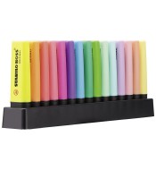 Surligneur 15 couleurs boss en blister R.7015-01-5