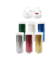Paillettes boîte 6x5g 6 couleurs assorties R.260840-A