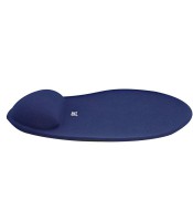 Tapis souris ergonomique TNB avec repose poignée bleu foncé