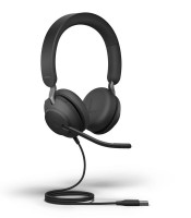 Micro Casque Jabra Casque Jabra Evolve2 40 SE - Filaire -USB