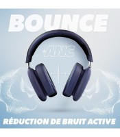 Casque sans fil Bounce Max-Bleu foncé TNB Bluetooth