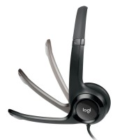 Micro Casque avec fil LOGITECH H390 NOIR entrée USB Antiparasite