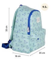 Sac à dos moyen modèle otarie bleu R.6248Z460GR