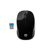 Souris sans fil HP 200 Noir brillant design 