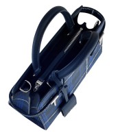 Sac cabas porté main 22x17x10 cm Émilie noir R.TEMI1600N01