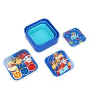 Boîte goûter Paw patrouille fresh bites 3 en 1 bleu R.520-00622