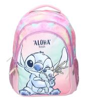 Sac à dos moyen modèle Stitch wild energy rose R.795-00894