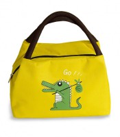 Sac goûter isotherme L22xH16xP16 Crocodile jaune R.0AP-202JAXXX