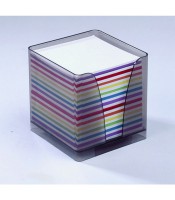Bloc cube boîtier fumé plexi + recharge napolitain R.236318Q