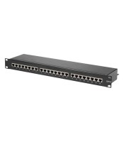 Panneau de brassage19''24 ports STPCat 6A 1U+Embases séparées ACC514