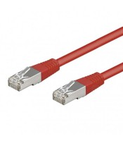 Cable réseau RJ45 CAT6 0.5m Rouge