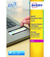 Etiquettes adhésives indécollable laser 45.7x25.4mm 800ét R.L6145-20