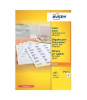 Etiquettes adhésives copieur 105x37mm-100 f=1600 ét. R.DP167-100