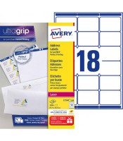 Etiquettes adhésives laser 63.5x46.6mm - 100 f=1800 ét. R.L7161-100