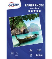 Papier photo jet encre A4 270g brillant pochette de 20 f. R.2739-25