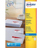 Etiquettes adhésives jet encre  99.1x38.1mm -25 f=350 ét.R.J8163-25