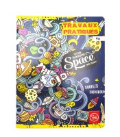 Cahier 17x22 travaux pratiques 48p.S.+48p.U piqûre R.ER32540